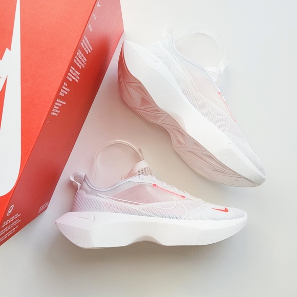 Nike Vista Lite White/White-Laser Crimson - Picture 2 of 7